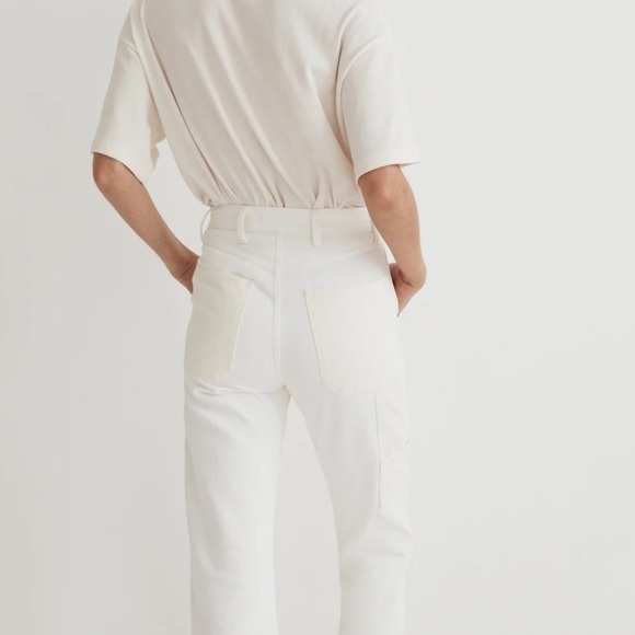 Madewell The 90s Straight Jean Two-Tone Workwear Edition Carpenter / 28 - Picture 4 of 15